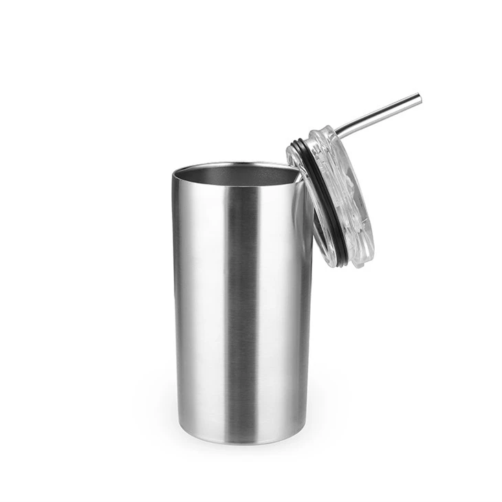 Stainless Steel Tumbler Vacuum Insulated Travel Tumbler with Lid and Straw Reusable Tumbler